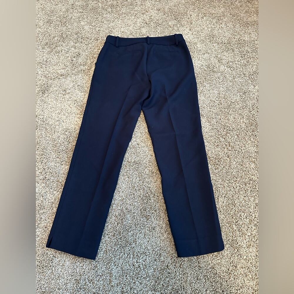 Talbots women’s size 4 Hampshire ankle Deep Blue Dress Pants - Picture 7 of 7